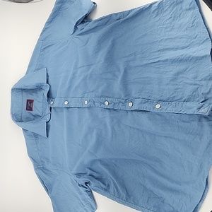 UNTUCKit bridcoe blue shirt